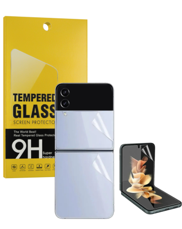 Clear Screen Protector Film for Galaxy Z Flip 4 5G F721 2022 (2.5D / 4 Piece Set)