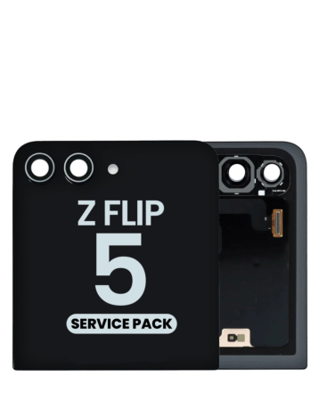Outer OLED Assembly without Frame for Galaxy Z Flip 5 F731 (Service Pack)