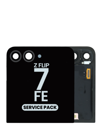 Outer OLED Assembly without Frame for Galaxy Z Flip 7 FE F761 (BLACK) (Service Pack)