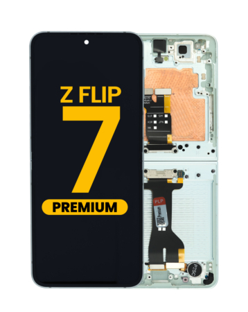 OLED Assembly with Frame for Galaxy Z Flip 7 F766 (MINT) (US & International) (Premium)