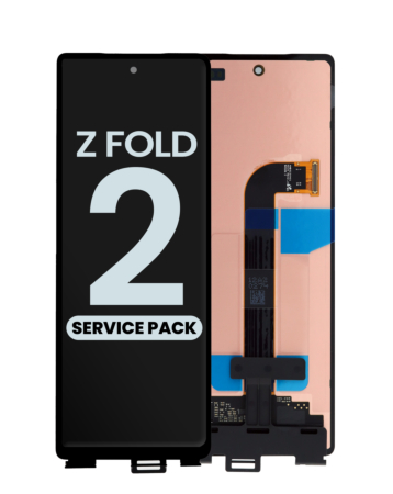 Outer Front OLED Assembly without Frame for Galaxy Z Fold 2 F916 (Service Pack)