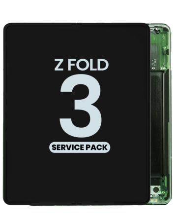 Inner OLED Assembly with Frame for Galaxy Z Fold 3 F926 (PHANTOM GREEN) (Service Pack)