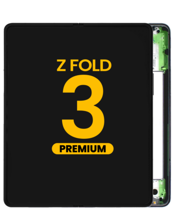 Inner OLED Assembly with Frame for Galaxy Z Fold 3 5G (US & International) (Premium) (PHANTOM BLACK)