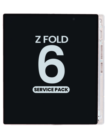 OLED Assembly with Frame for Galaxy Z Fold 6 F956 (PINK) (US and International) (Service Pack)