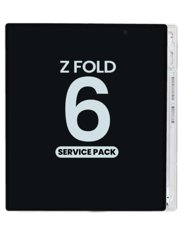 OLED Assembly with Frame for Galaxy Z Fold 6 F956 (WHITE) (US and International) (Service Pack)