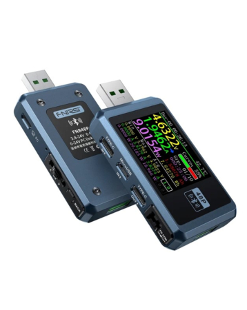FNB48P USB Tester - Voltmeter & Ammeter with TYPE-C Fast Charge Detection (Not Returnable)