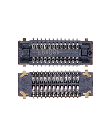 Order the Front Camera FPC Connector pack of 10 for the Galaxy A13 5G model A136U 2021, located on the motherboard, female type with 24 pins.

