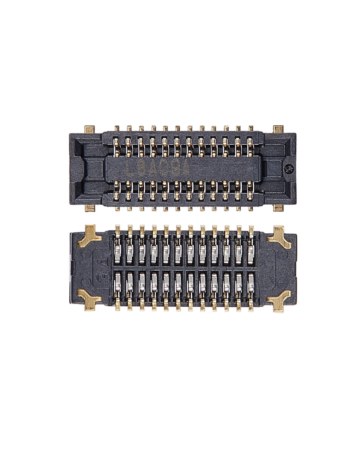 Purchase the Macro and Depth Camera FPC Connector pack of 10 for the Galaxy A13 5G model A136U 2021, located on the motherboard, female type with 24 pins.
