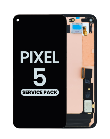 OLED Assembly without Frame for Google Pixel 5 (Service Pack)