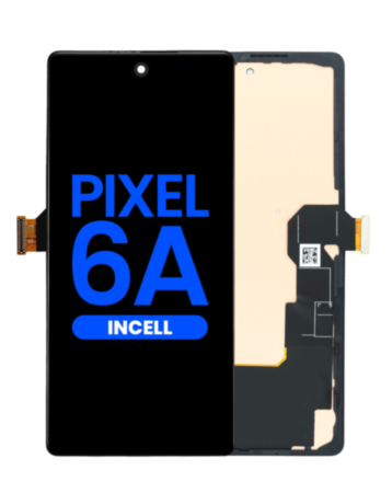 LCD Assembly with Frame for Google Pixel 6A (without Fingerprint Sensor) (Aftermarket Incell)