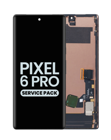 OLED Assembly with Frame for Google Pixel 6 Pro (With Fingerprint Sensor) (Service Pack)