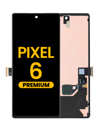 OLED Assembly with Frame for Google Pixel 6 (With Fingerprint Sensor) (Premium)