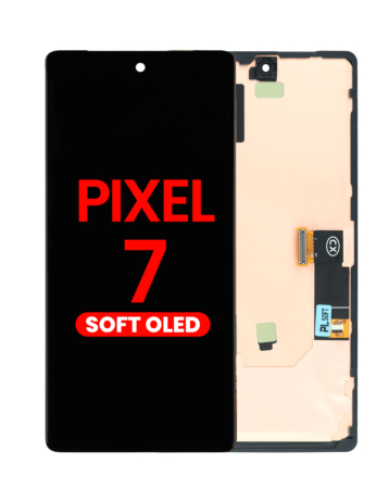 OLED Assembly with Frame for Google Pixel 7 (6.3) (without Fingerprint Sensor) (Aftermarket OLED)