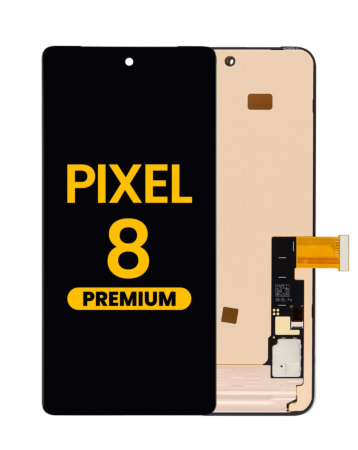 OLED Assembly with Frame for Google Pixel 8 (Without Fingerprint Sensor) (Premium)