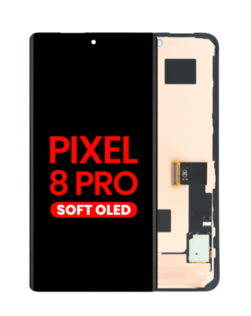 OLED Assembly with Frame (without Fingerprint Sensor) for Google Pixel 8 (Aftermarket OLED)