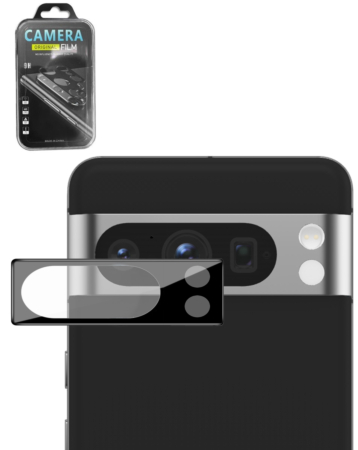 Back Camera Tempered Glass for Google Pixel 8 Pro (BLACK)