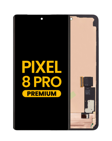 OLED Assembly with Frame for Google Pixel 8 Pro (Without Fingerprint Sensor) (Premium)