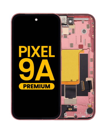 OLED Assembly with Frame (With Fingerprint Sensor) for Google Pixel 9A (PEONY) (Premium)