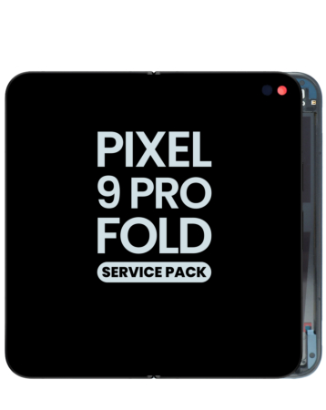 Inner OLED Assembly with Frame or Google Pixel 9 Pro Fold (OBSIDIAN) (Service Pack)