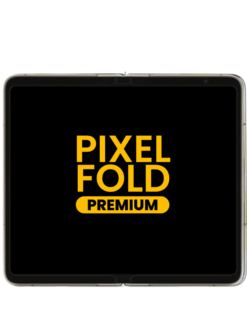 Inner OLED Assembly with Frame for Google Pixel Fold (US and International) (PORCELAIN) (Premium)