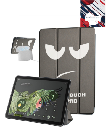 Old Style Notebook Design Case for Google Pixel Tablet 11'' (2024) - DON'T TOUCH (Only Ground Shipping)