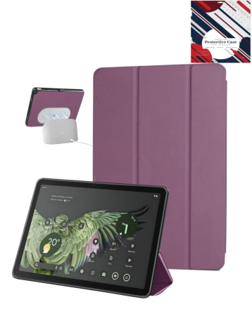 Smart Shockproof Stand Case for Google Pixel Tablet 11'' (2024) - PURPLE (Only Ground Shipping)