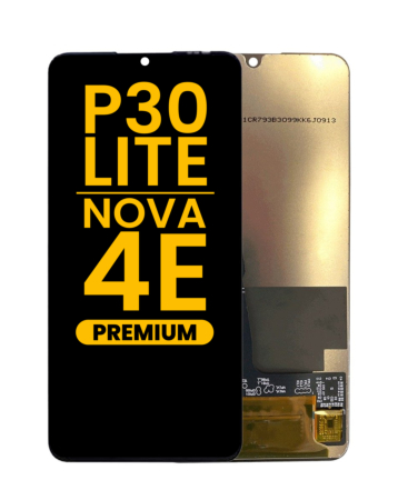 LCD Assembly without Frame for Huawei P30 Lite / Nova 4E (BLACK) (Premium)
