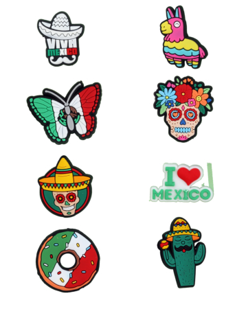 Fashion Charms Set for Handle Cases (8 Piece Set) - MIX 5 (Only Ground Shipping)