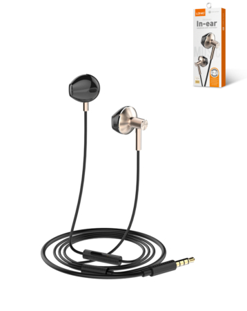 LDNIO HP09 High Quality Wired Stereo Headset Earphone with Microphone (Only Ground Shipping)