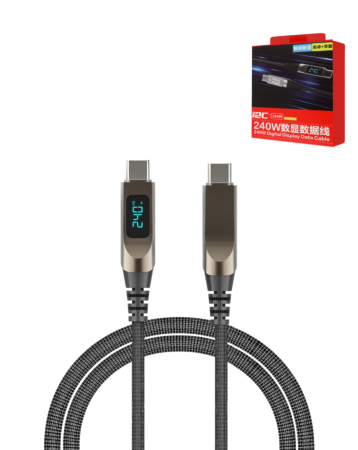 i2C 240W Charging Digital Display Data Cable (Only Ground Shipping)