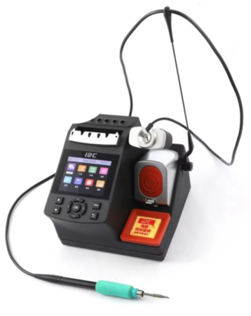 i2C 5SCN Soldering Station Complete Kit with T210 & T245 Handles and Tips (Single Channel / 110V / US) (Only Ground Shipping)