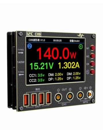 i2C C09 Charge Detection / Voltage Measurement Digital Waveform Ammeter