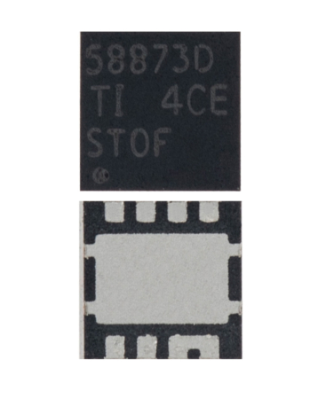 Synchronous Buck NexFET (CSD58873Q3D / CSD58873D / 58873D: QFN-8 PIN) Power Block MOSFET Pair Controllers IC for MacBooks