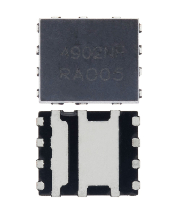 MacBook Air (A1466 / A1465 / Mid 2013 To Mid 2017) PPBUS MOSFET (NTMFD4902NFT1G  30V  DFN-8 Pin)