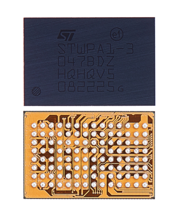 Stock up on the iPhone 12, 12 Mini, 12 Pro, and 12 Pro Max wireless charge IC, model STWPA1.






