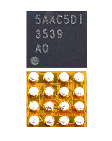 Buy the pack of 10 backlight driver booster ICs – U4020, U4050, 3539-A0, 16 pins – for iPhone 6S Plus, 6S, and SE.