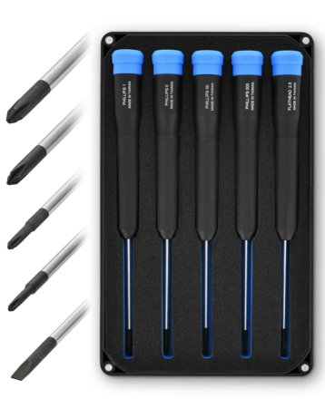 iFixit Marlin Screwdriver Set - 5 Standard Precision Screwdrivers