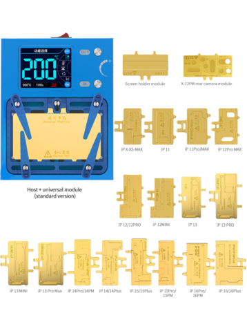 AiXun iHeater Pro (4th.Gen) Intelligent Desoldering Station with Screen Holder for iPhone X to 17PM (Only Ground Shipping)