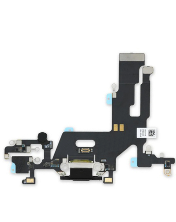 Charging Port Flex Cable for iPhone 11 (BLACK) (Premium)
