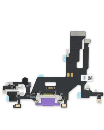 Charging Port Flex Cable for iPhone 11 (PURPLE) (Premium)