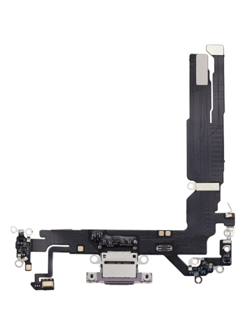 Charging Port Flex Cable for iPhone 17 (LAVENDER) (Premium)