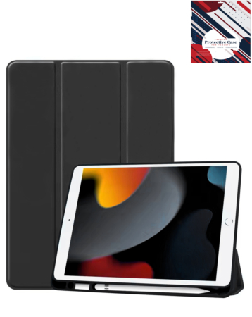 Smart Shockproof Stand Case - BLACK for iPad 10.2" (7th / 8th / 9th) / Air 3 / Pro 10.5 (Only Ground Shipping)