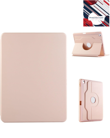 363 Degree Swivel Stand Folio Flip Smart Case - PINK for iPad 10.2" (7th / 8th / 9th) / Air 3 / Pro 10.5 (Only Ground Shipping)