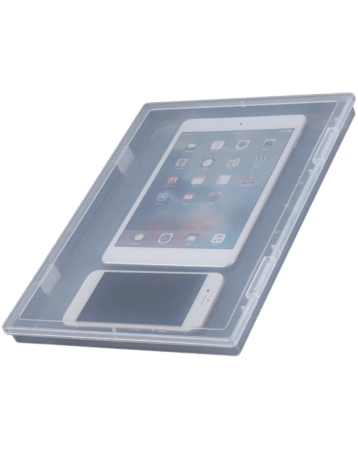 ToolBox Transparent Plastic Storage Box For iPad iPhone IC Chip Screw (Only Ground Shipping)