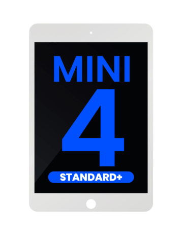 Standard+ iPad Mini 4 LCD Assembly (WHITE) (Sleep / Wake Sensor Flex Pre-Installed)