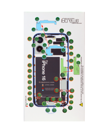 DottorPod iScrews Organizer / Screws Holder Tray for iPhone 16