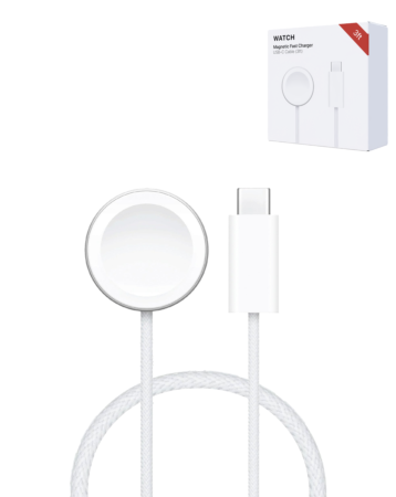 Magnetic Wireless Fast Charger USB C Cable for iWatch (3ft) (Only Ground Shipping)