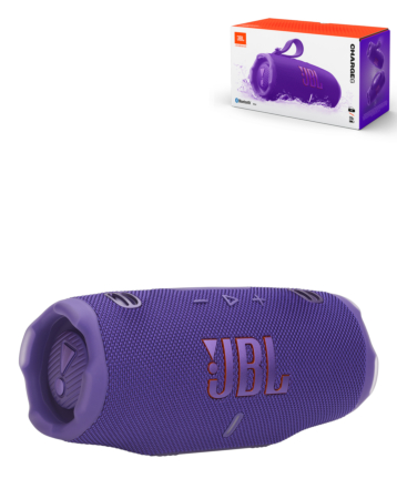 JBL Charge 6 Portable Waterproof Bluetooth Speaker - PURPLE (Only Ground Shipping)