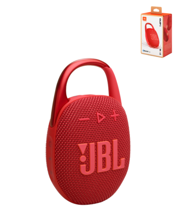 JBL Clip 5 Ultra-Portable Waterproof Speaker - RED (Only Ground Shipping)