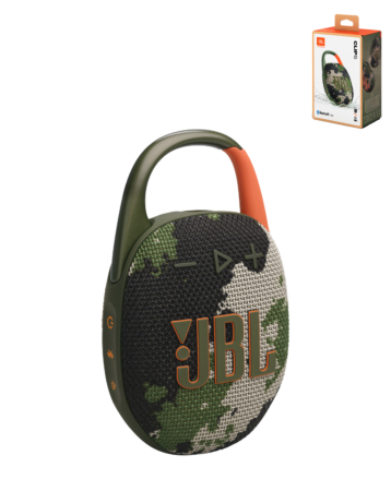 JBL Clip 5 Ultra-Portable Waterproof Speaker - CAMO (Only Ground Shipping)
